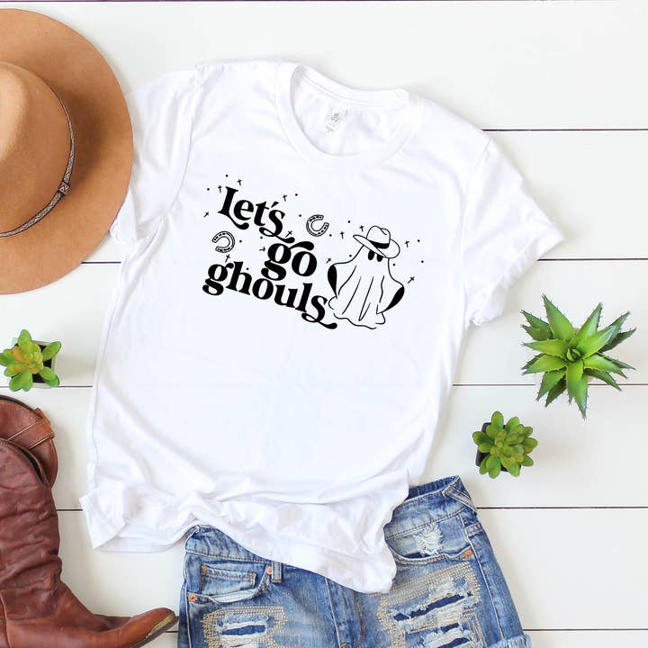 Let's Go Ghouls - camisa adulta por atacado de Lillie Dimple