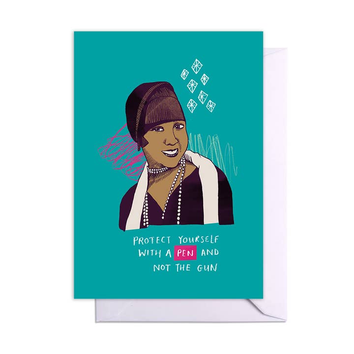 Josephine Baker card for wholesale by Middle Mouse
