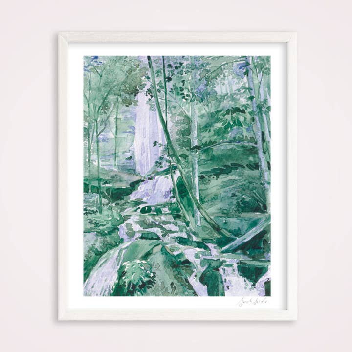 "Rainbow Falls" Print for wholesale by Sarah Schools Art