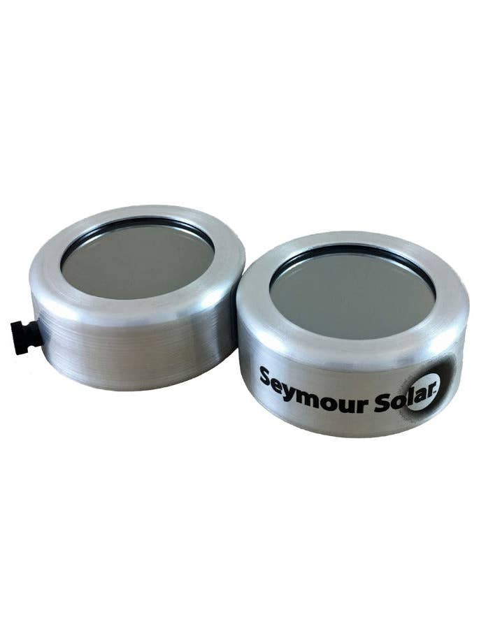 Paire de filtres solaires en verre pour jumelles Seymour Solar ND5 – Kit d'observation solaire sécurisé pour la vente par Seymour Solar