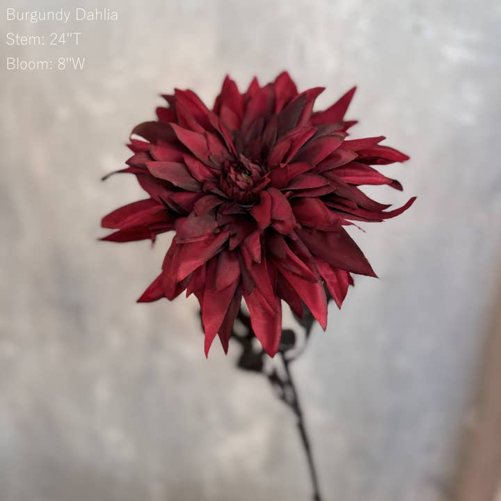 Sweet Home Deco - Wholesale Artificial Flowers - Gothic Faux Silk Flowers in Black/Red, Floral Design Flowers