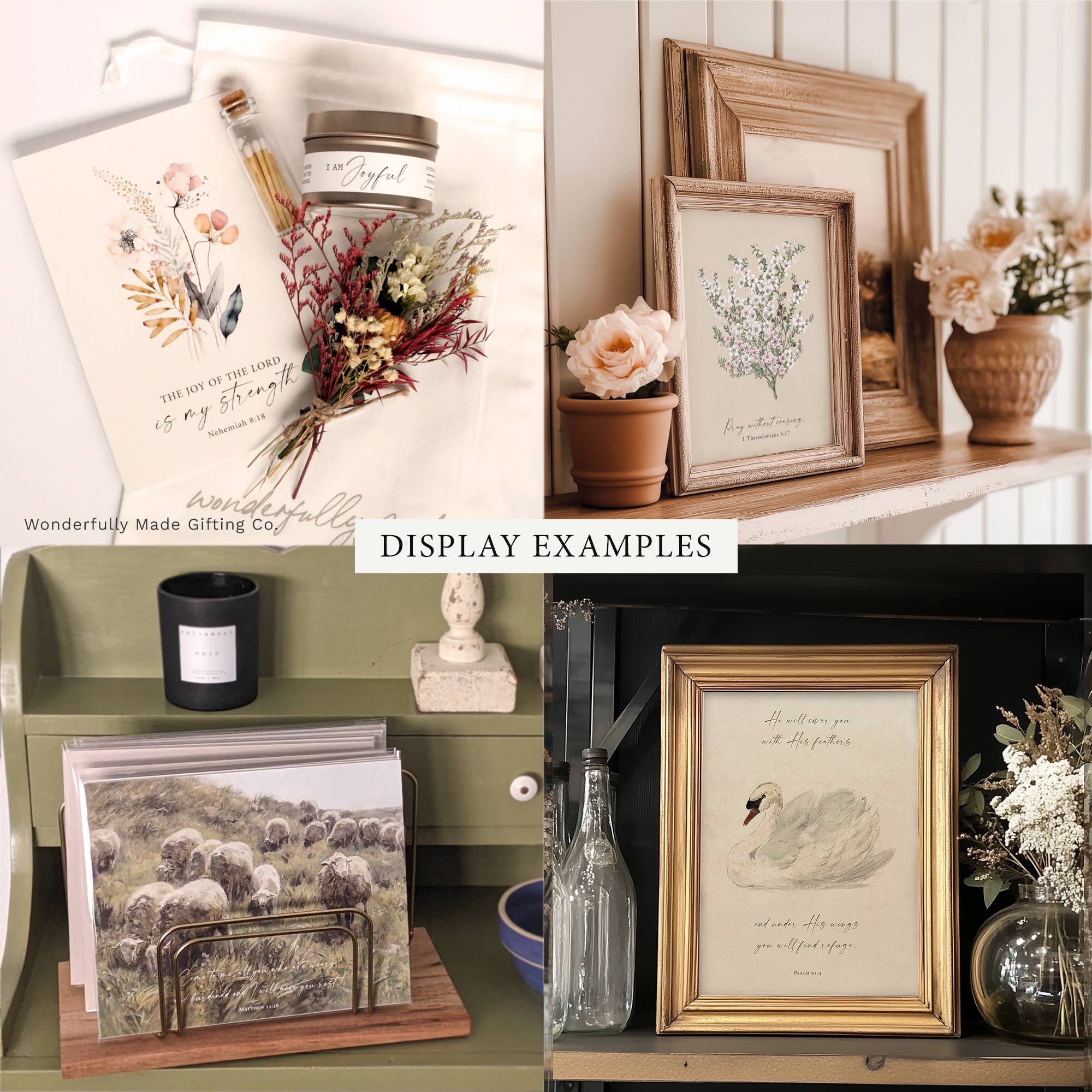 Rooted in Truth - Wholesale Art Print - Come to Me Scripture Wall Art Print Christian Decor, Nature3