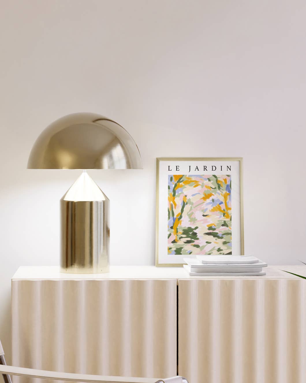 Haus and Hues – Engroshandel Billedramme – Guld metalramme0