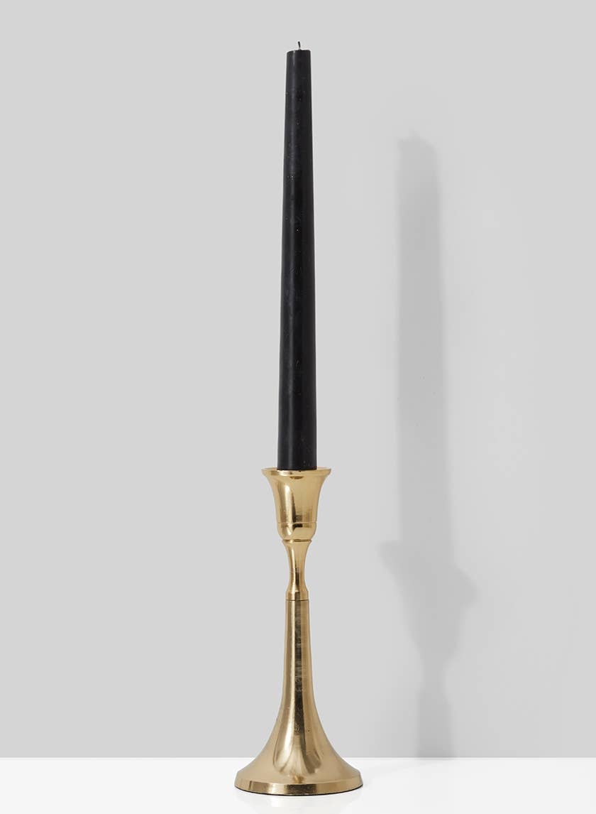 Jamali Garden - Wholesale Candle Holder - 7in Gold Candlestick1