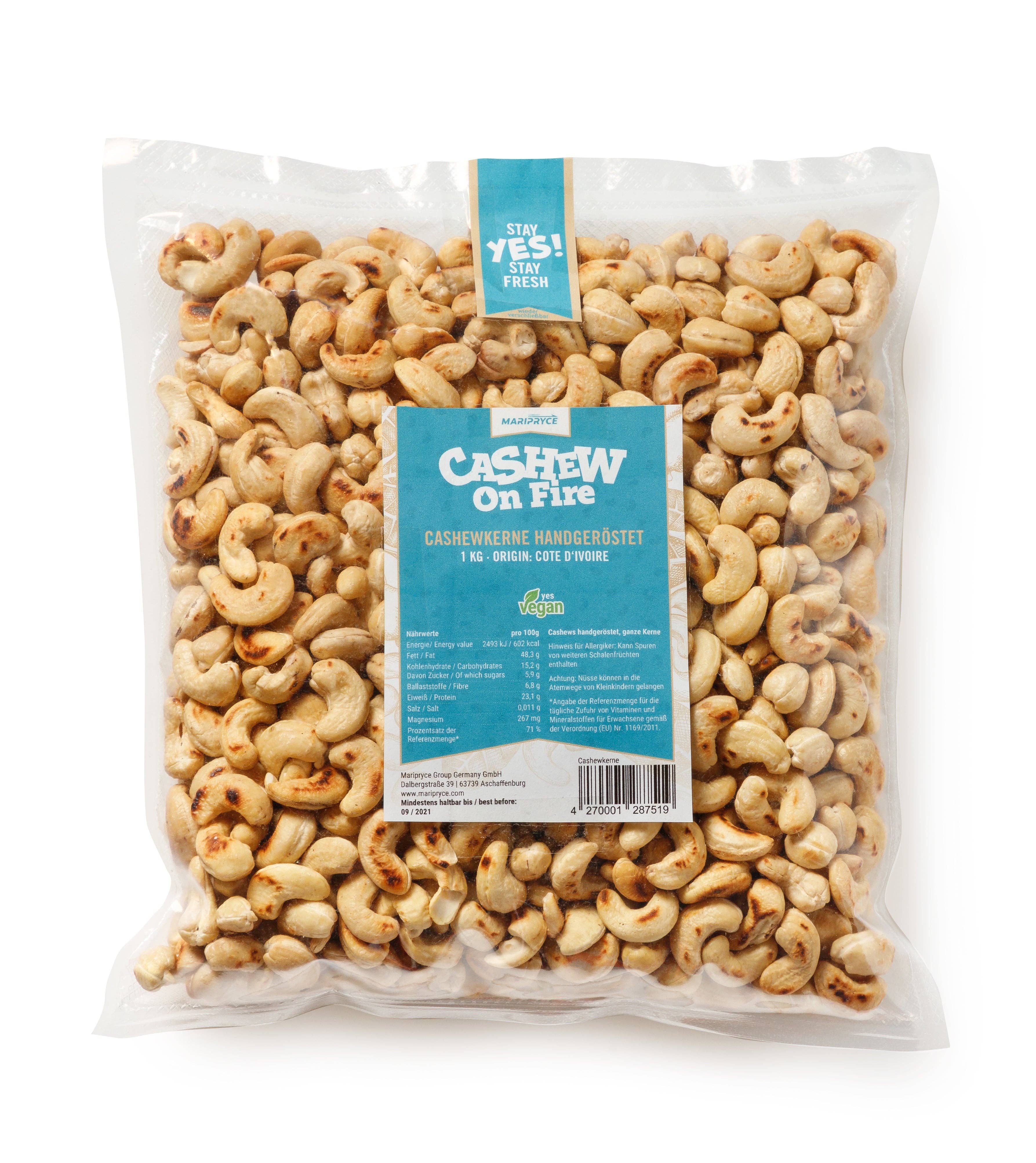 Maripryce - Vendita all'ingrosso Frutta secca - Anacardi biologici naturali 1 kg3