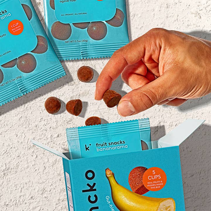 kencko - Wholesale Fruit Snacks - Bananarama Organic Natural Fruit Snacks (5-pack)