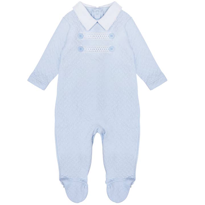 Bobble Babies Ltd - Wholesale Bodysuit (Non-Footed) - Baby - Pima Cotton Quilted Baby Grow