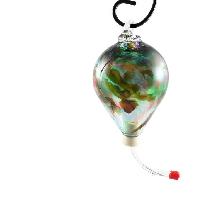 Lake Superior Art Glass - Wholesale Bird Feeder - Blown Glass Hummingbird Feeders