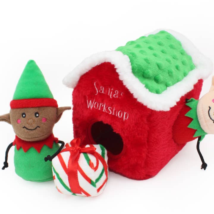 Only An Ocean Europe - Wholesale Pet Plush Toy - Dog - Holiday Burrow® - Santa's Workshop0