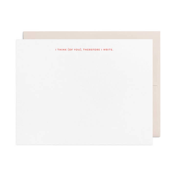 Therefore Letterpress Boxset für den Großhandel von Friendly Fire Paper