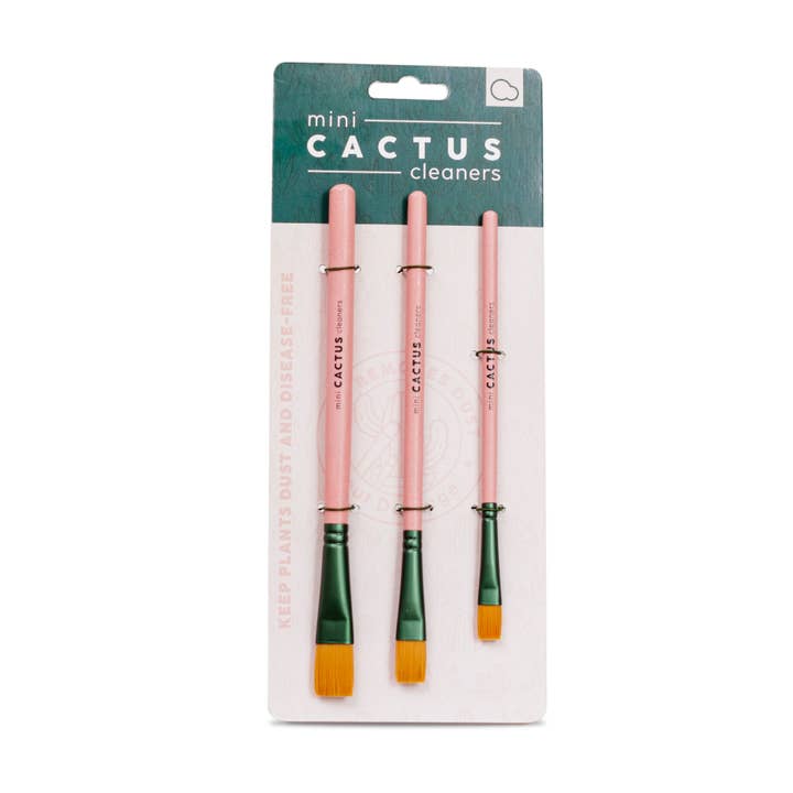 Bubblegum Stuff US - Wholesale Cleaning Brush - Mini Cactus Cleaner Brushes