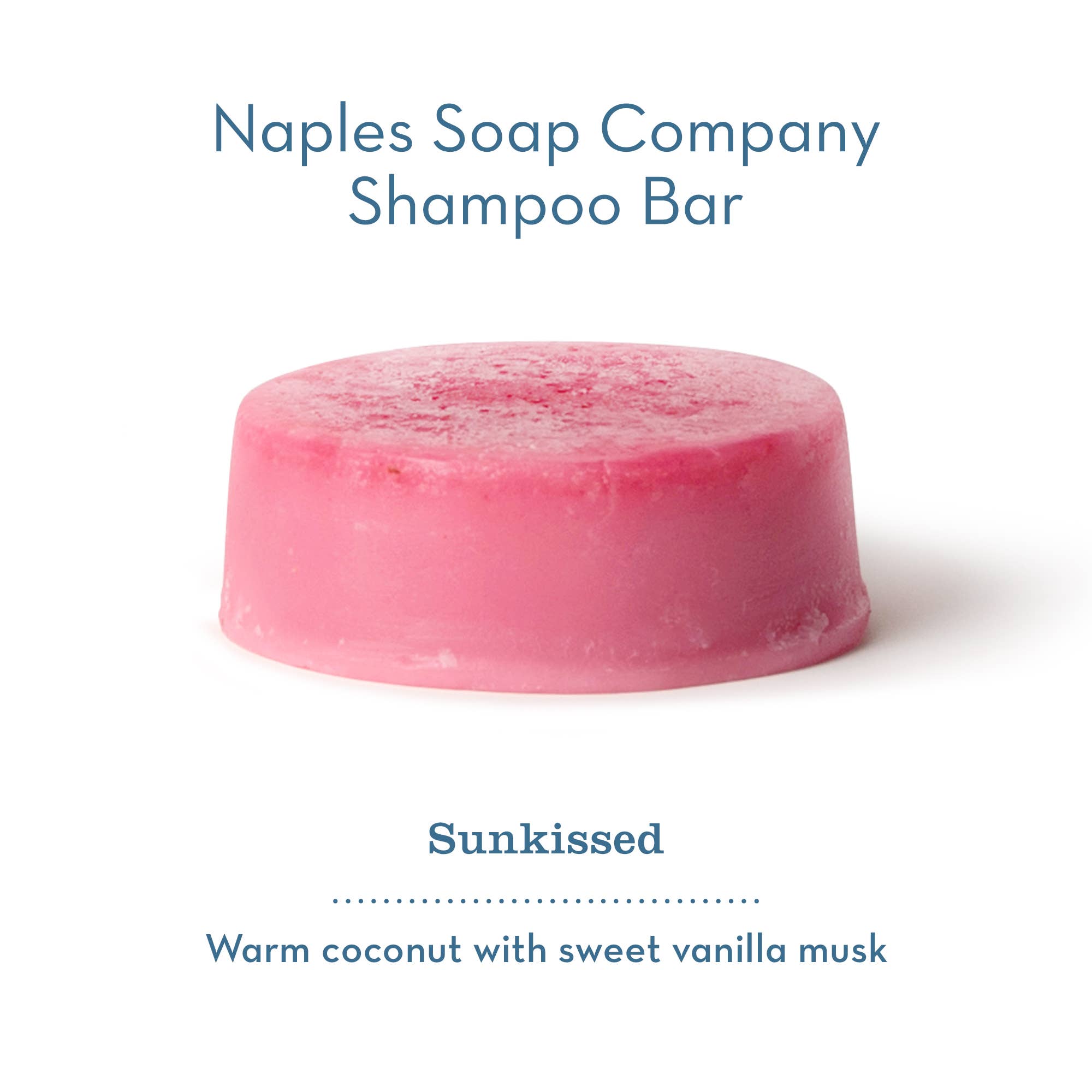 Naples Soap Company | Clean Beauty, Natural Bath & Body - Wholesale Hair Conditioner - Sunkissed Conditioner Bar – Coconut, Raspberry & Vanilla2