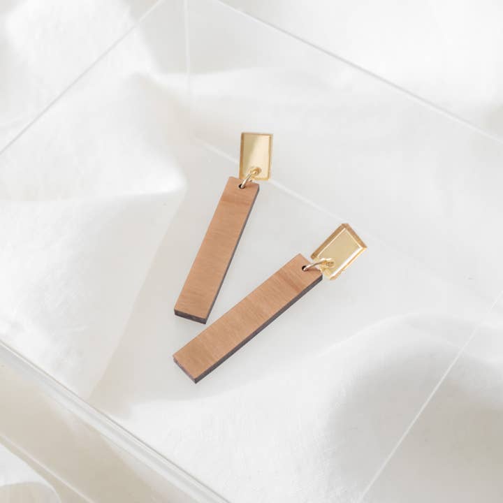 Vergoldete Ohrhänger für den Großhandel von Elise Design Company