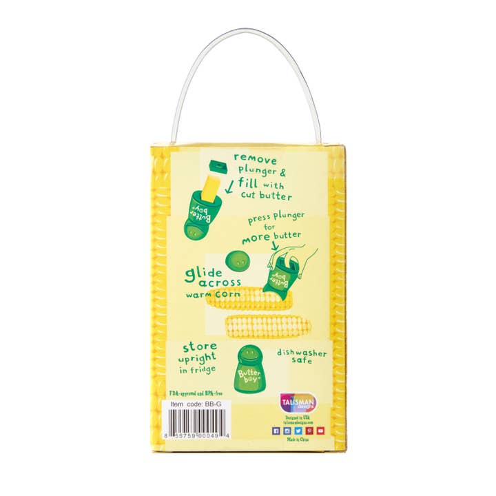 TALISMAN DESIGNS - Wholesale Corn holders/tools - Butter Boy® Corn Butterer - CDU of 122