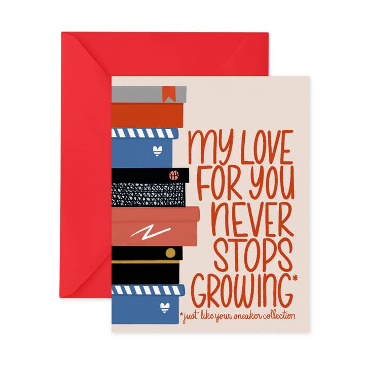 Sneaker Love for wholesale by Posterity Paper