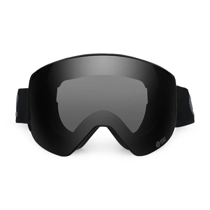 APEX magnetic ski snowboard goggles - midnight black for wholesale on Faire4