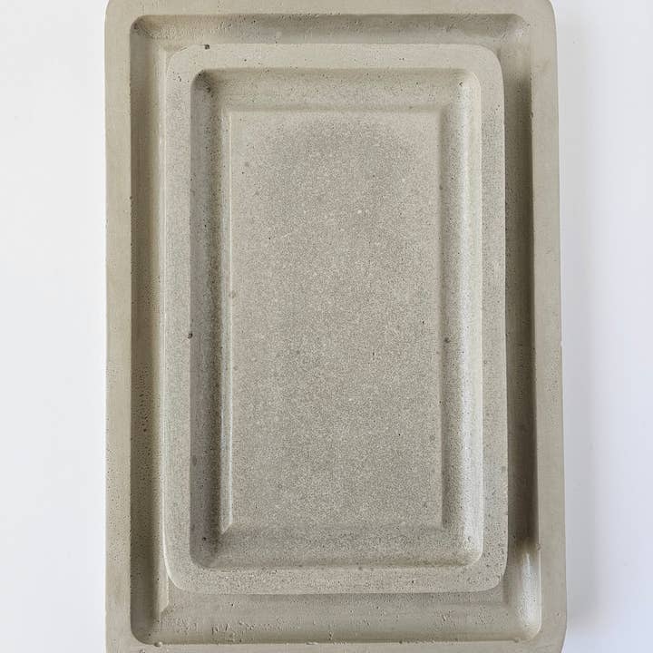 SLOcure - Wholesale Decorative Tray - Concrete Catchall Tray 13"