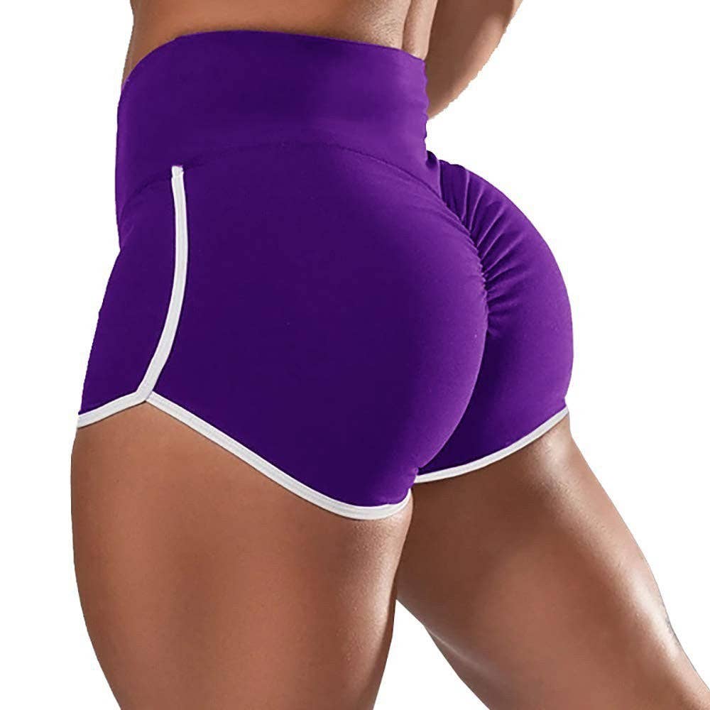Tourtiwi - Vente Short de sport – femme - Short d'athlétisme taille haute pour le contrôle du ventre4