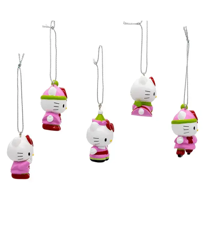 Kurt S. Adler, Inc. - Wholesale Ornament - Hello Kitty Mini Ornaments 5Pc2