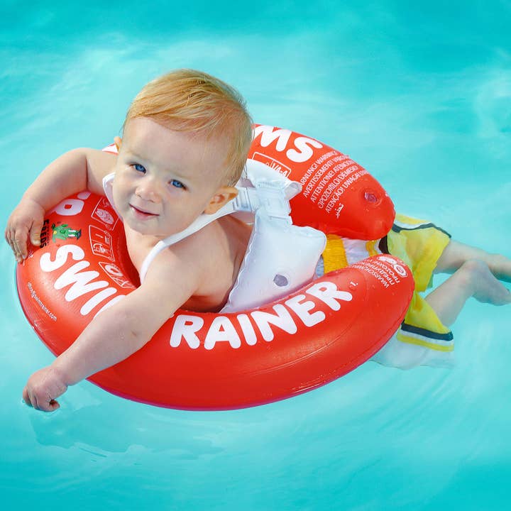 SWIMTRAINER "Classic" rood voor wholesale door FREDS SWIM ACADEMY BENELUX