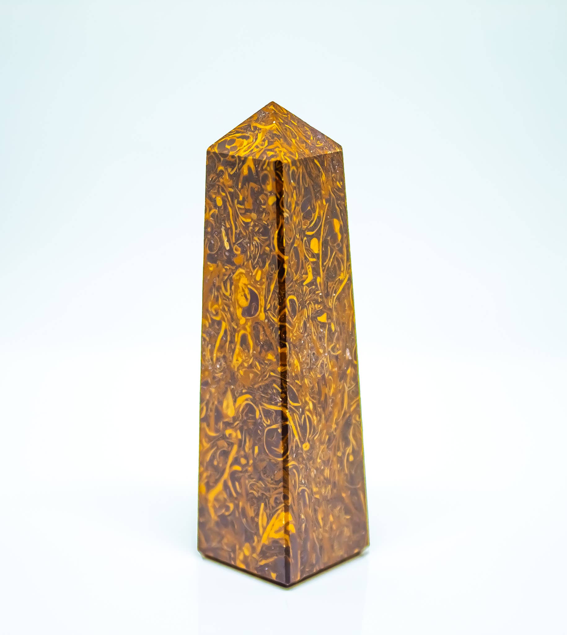 Quasar Gems USA – Großhandel Spiritueller Stein/Kristall – Turmobelisk aus Edelstein, 4-seitig4