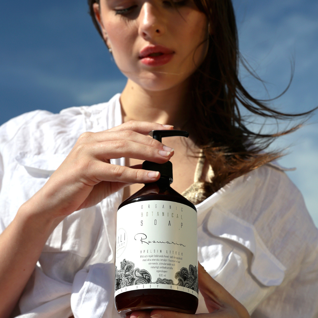 KaliFlower Organics - Wholesale Body Wash/Shower Gel - Liquid Soap - Rosemary Orange Litsea cubeba2