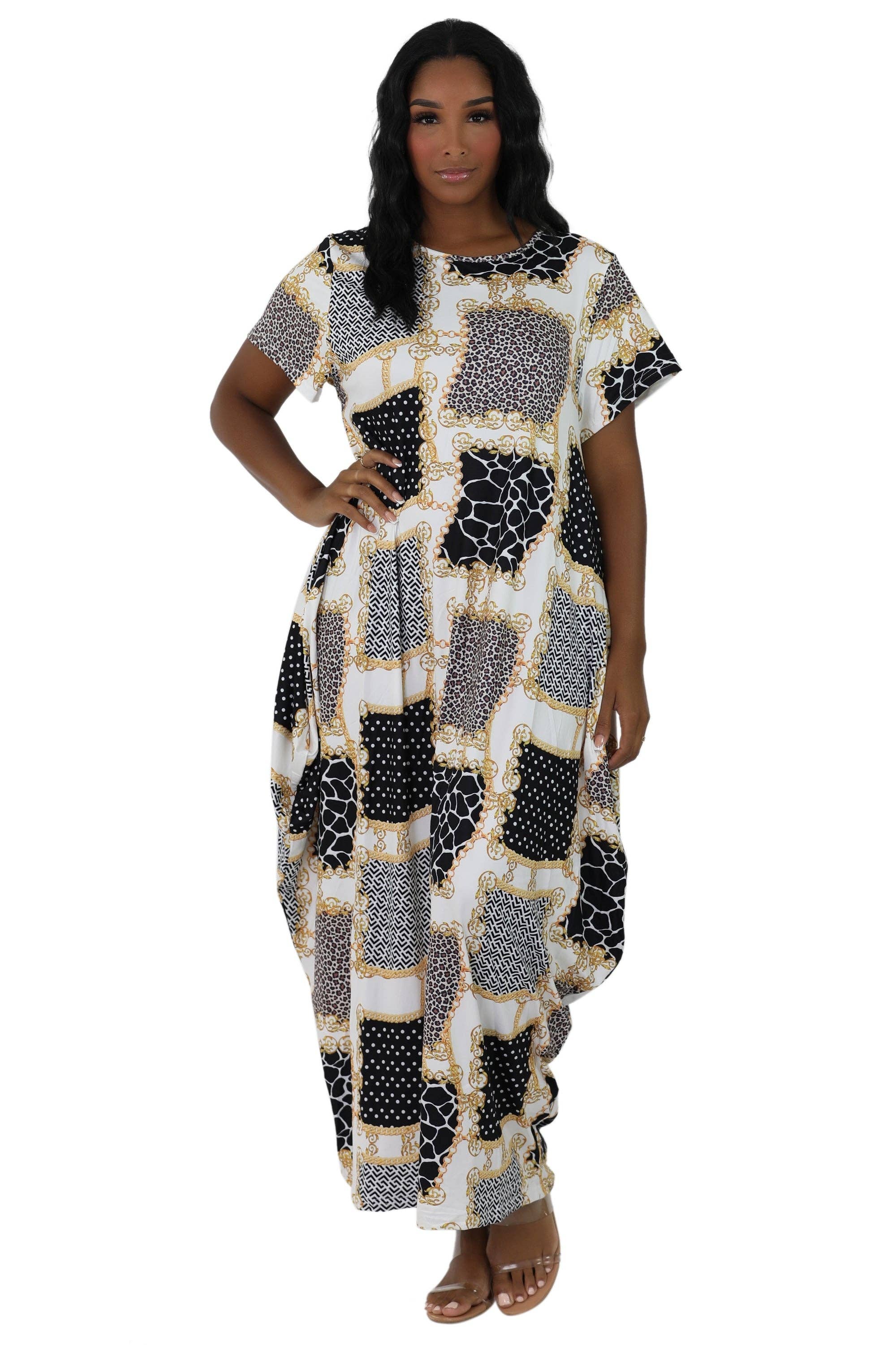 Advance Apparels – Großhandel Kleid – Damen – Langer Kaftan/Kleid 2222/D2100422