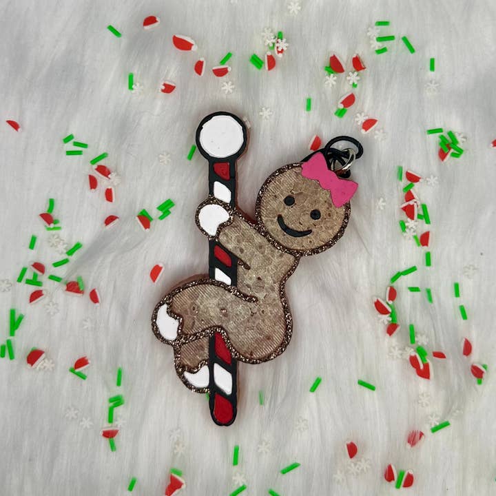 Great Smoky Meltin’s, LLC - Wholesale Car Freshener - Unisex - Funny Gingerbread Car Freshie Â