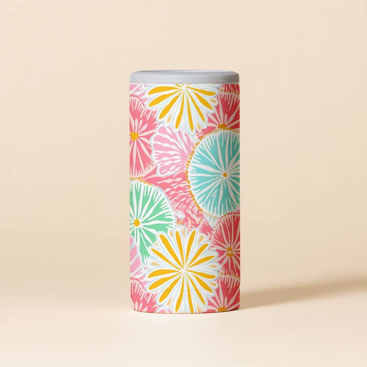 SIC Slim Can Cooler | Coastal Coral for wholesale by SIC Cups