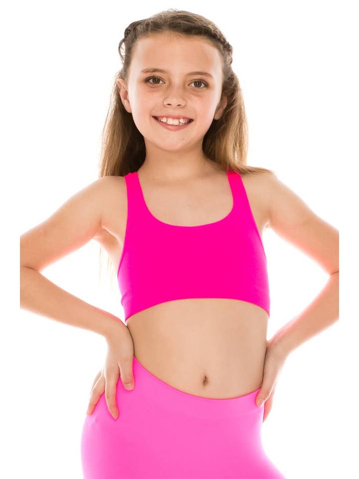 KurveShop - Wholesale Tank Top - Kids - KIDS RACERBACK COPPED TANK TOP16