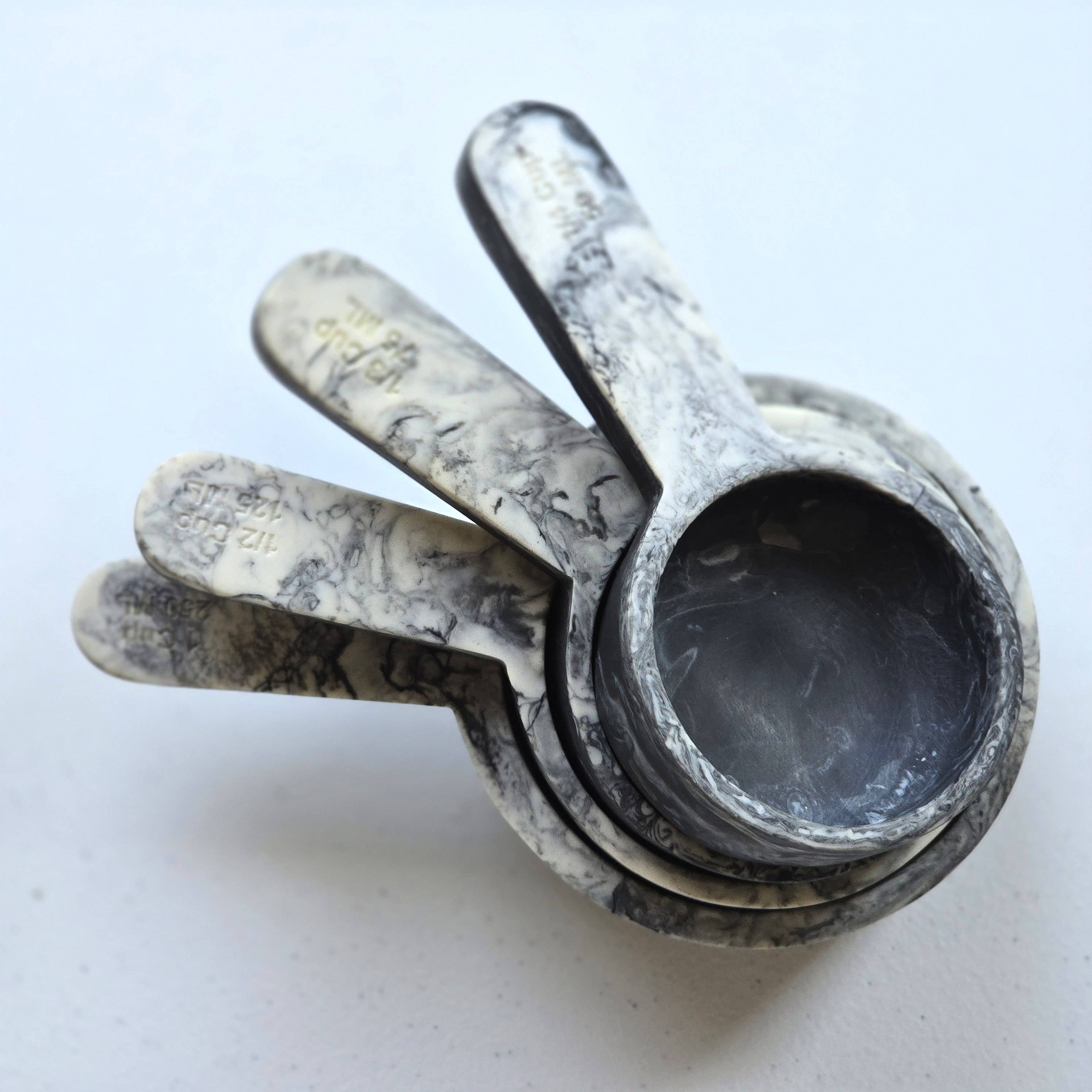 Gibb & Daan - Vente Verre à mesurer - Tasses à mesurer en résine coulée à la main - Cadeaux de cuisine, pâtisserie13