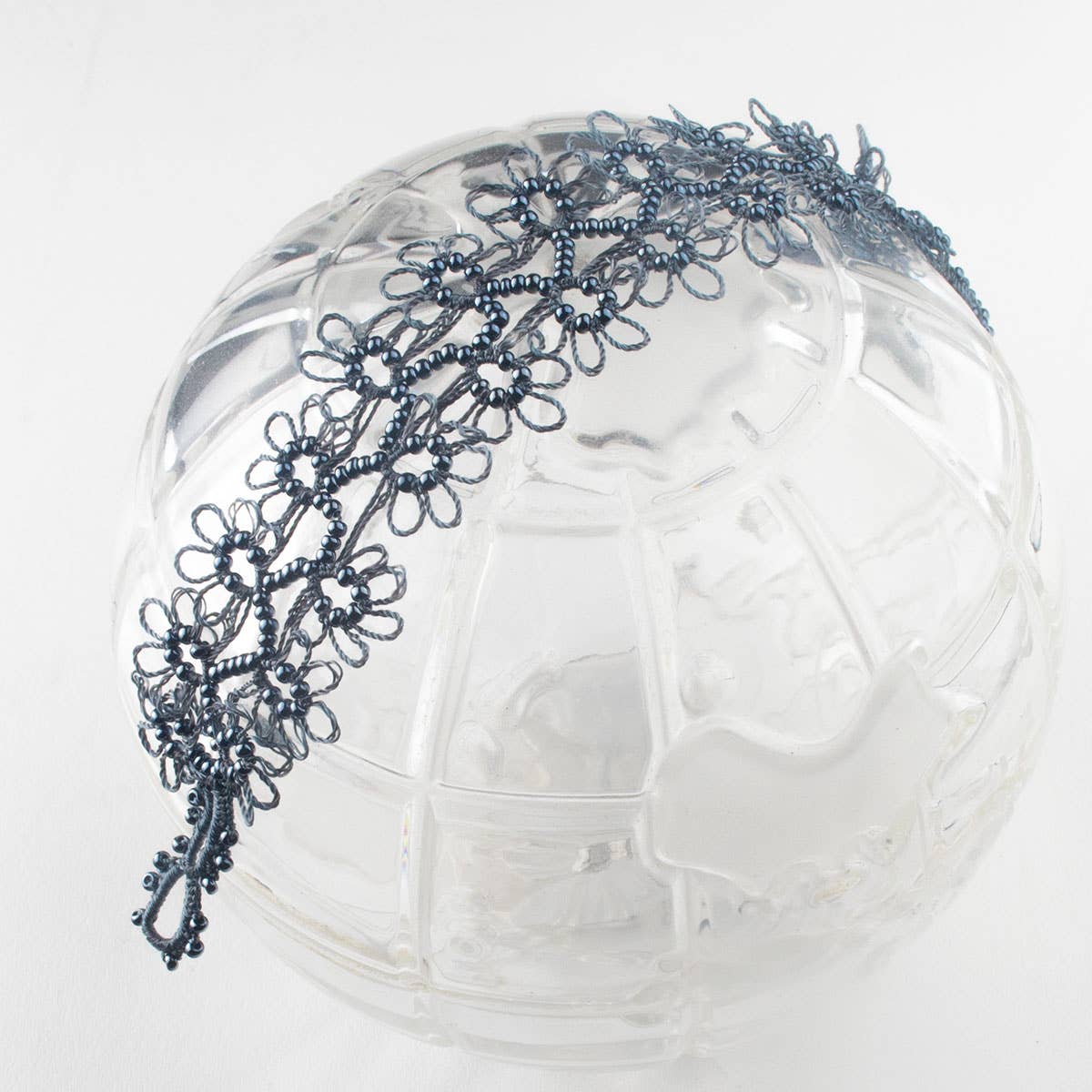 Silk Wool and Bijoux - Wholesale Charm/Dangle Bracelet - "Lace" silk hand-crocheted Bracelet6