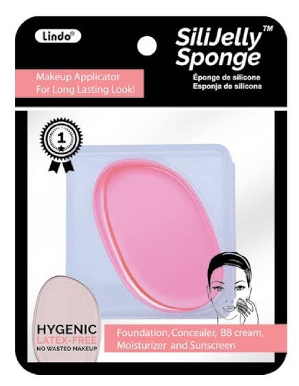 Assorted Lindo Silijelly Makeup Blending Sponge -Single with case for wholesale on Faire1