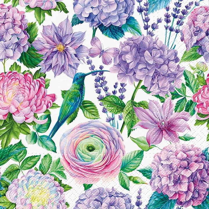 Large Purple Delight Napkins-20 Pk for wholesale by Abbott