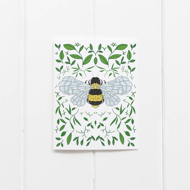 Ramus & Co. - Wholesale Stationery/Notecard Set - Bumblebee Boxed Set of 81