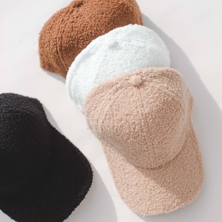 Space 46 Wholesale - Wholesale Baseball Cap - Women's - Boucle Hat Cap