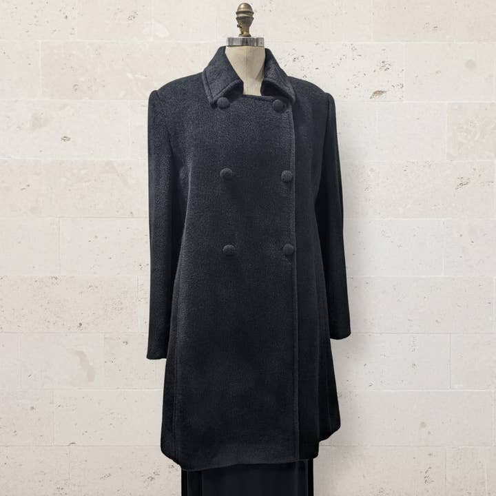 Alpaca Peacoat — Studio voor wholesale door Lanart Alpaca