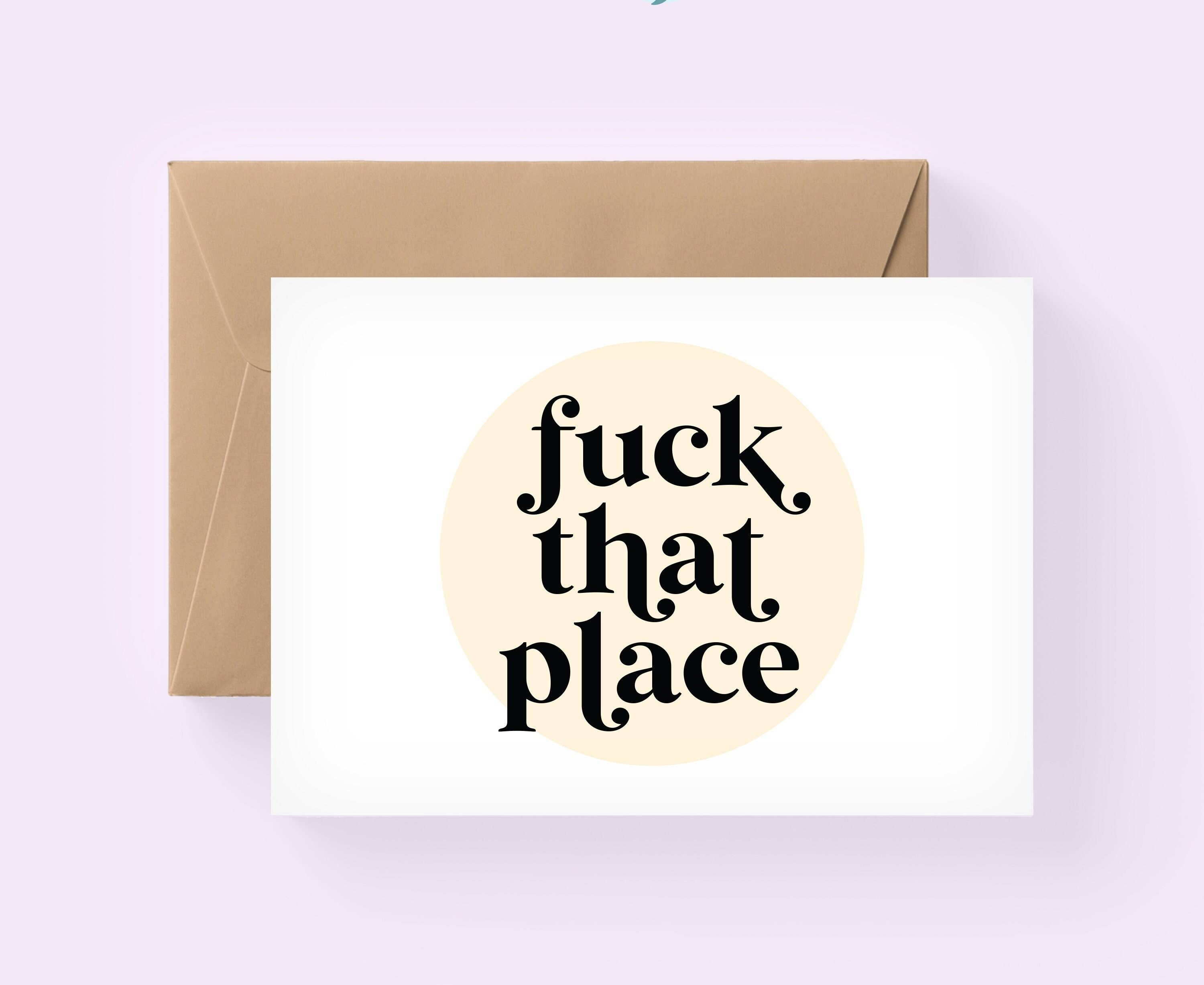 the adventure corner - Venta al por mayor Tarjetas de felicitación - Tarjeta F*Ck That Place, Felicidades por dejar de fumar, Felicidades por tu tarjeta de jubilación/SKU: Ffollie520