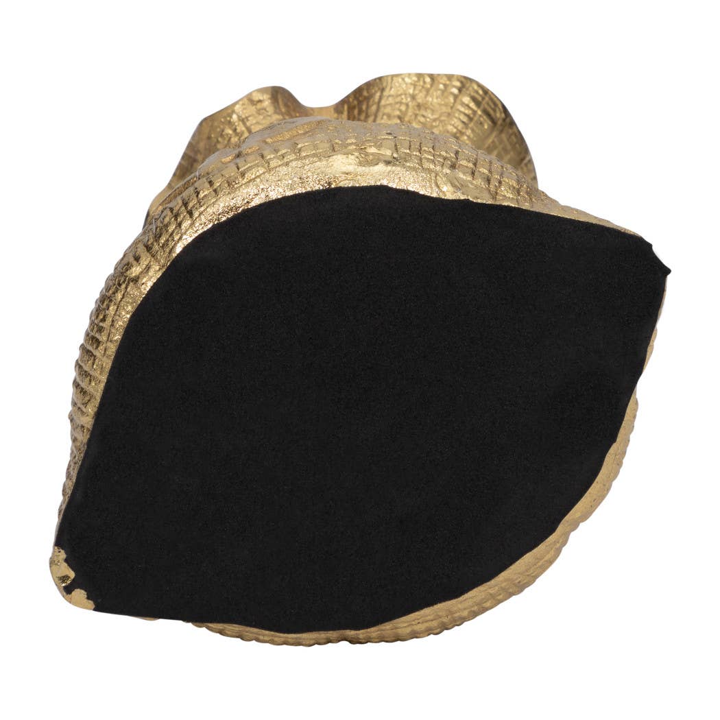 Sagebrook Home - Wholesale Decorative Figurine - Figurine - Gold Metal Modern Textured Money Bag, 7 in.11