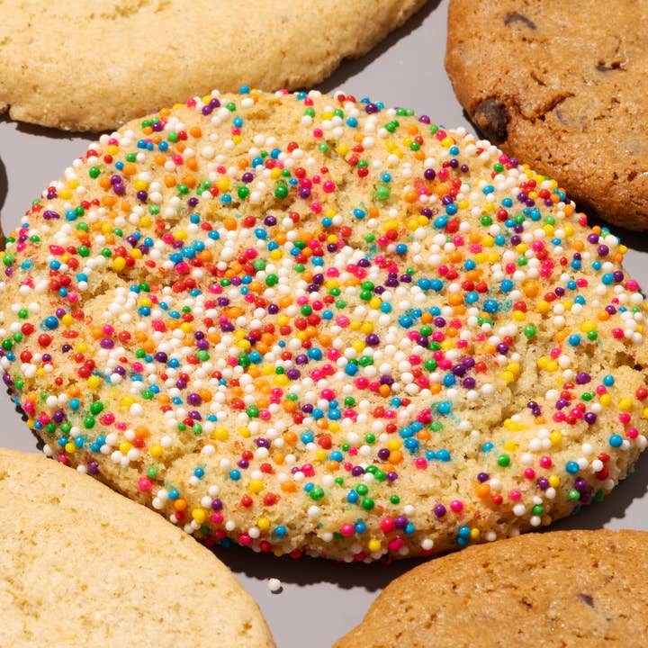 Sans Bakery, LLC - Wholesale Cookie - Gluten Free Vegan Confetti cookie1