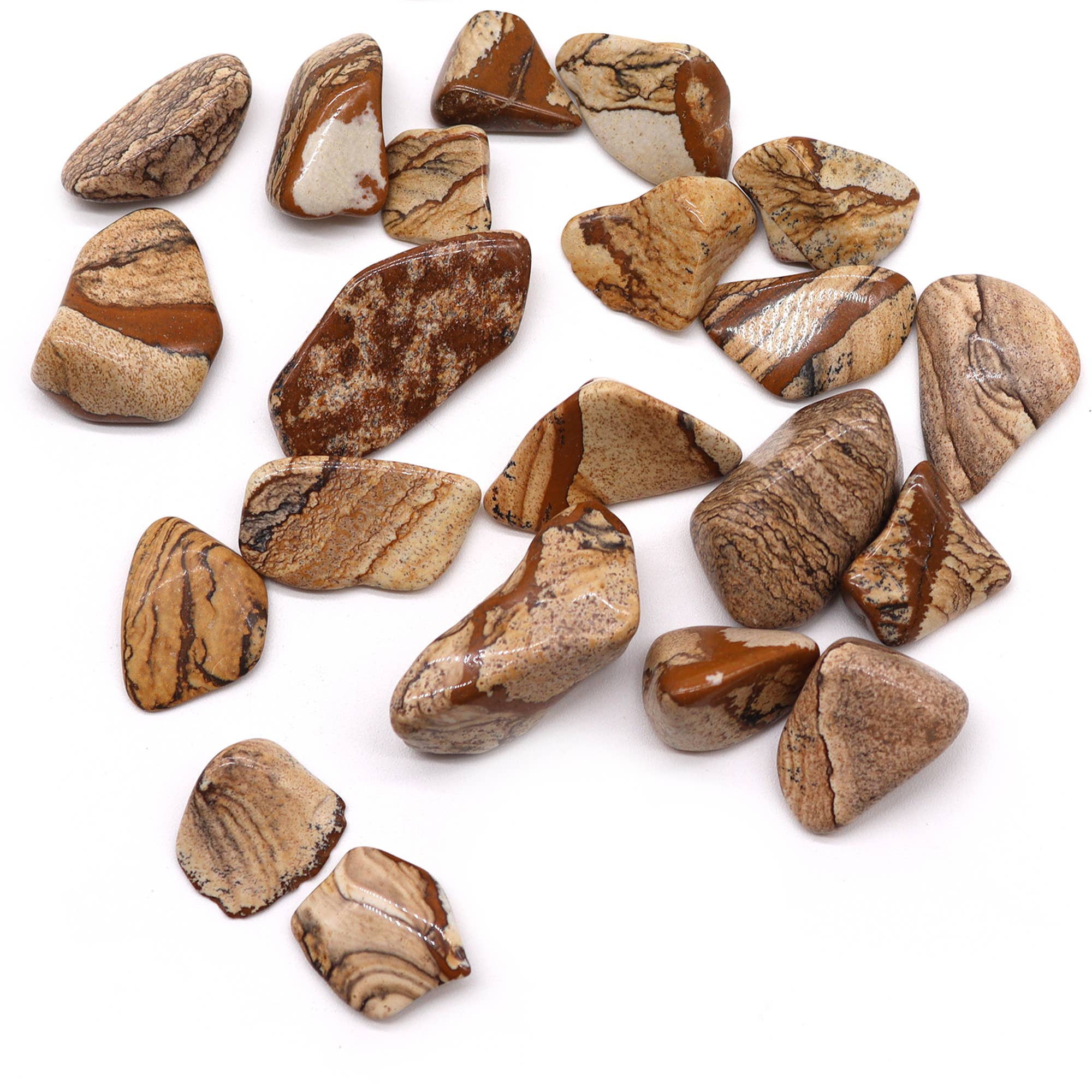 Ancient Wisdom – wholesale Spiritual stone/crystal – M Tumble Stone - Kalahari Desert Stone0