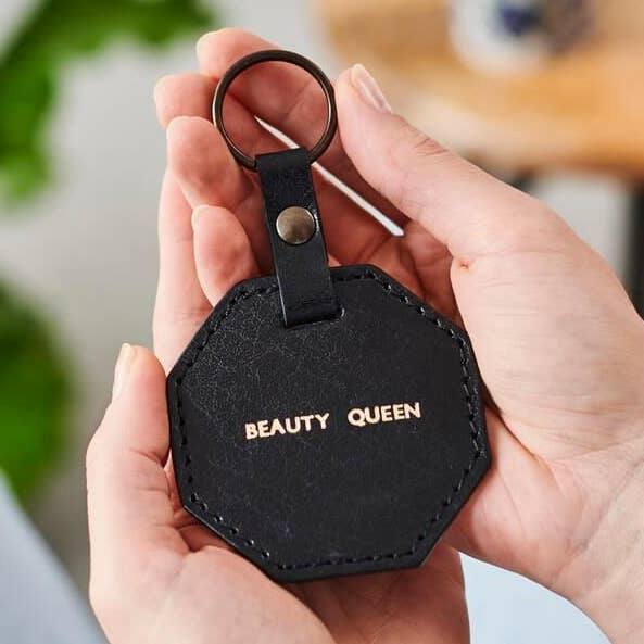 Hex Personalised Leather Key Ring for wholesale by Vida Vida