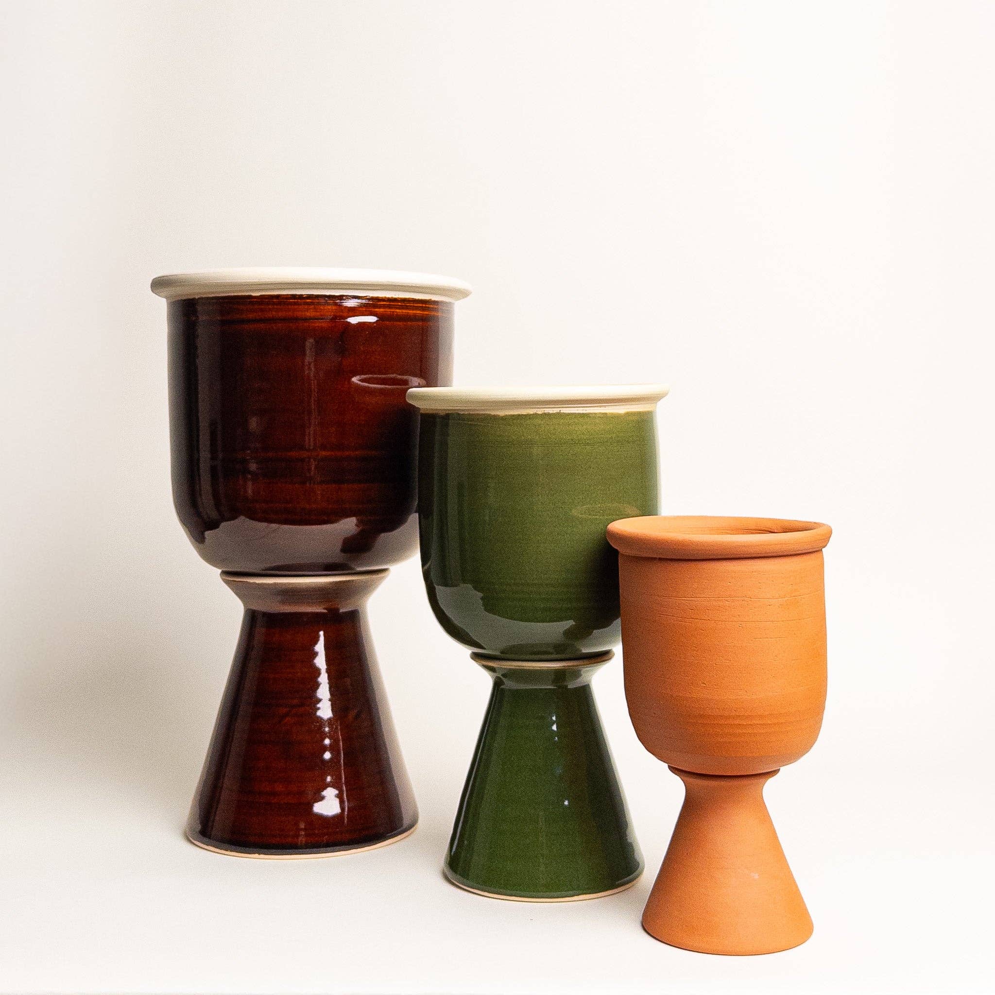 DEEP BLACK - Wholesale Plant Pot - 4-inch Planter (IN STOCK)3