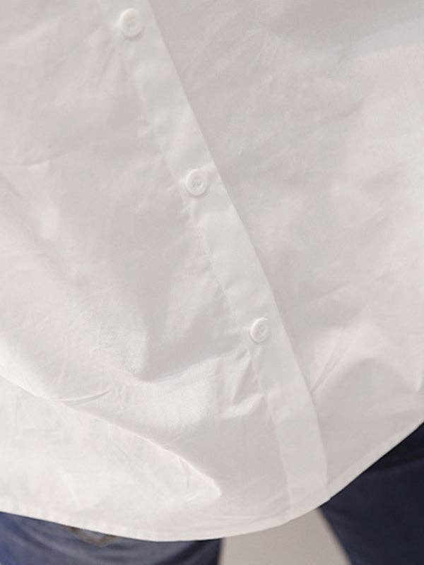 VividLux - Venta al por mayor Blusa - Mujer - Blusa Urban de color liso con cuello alto13