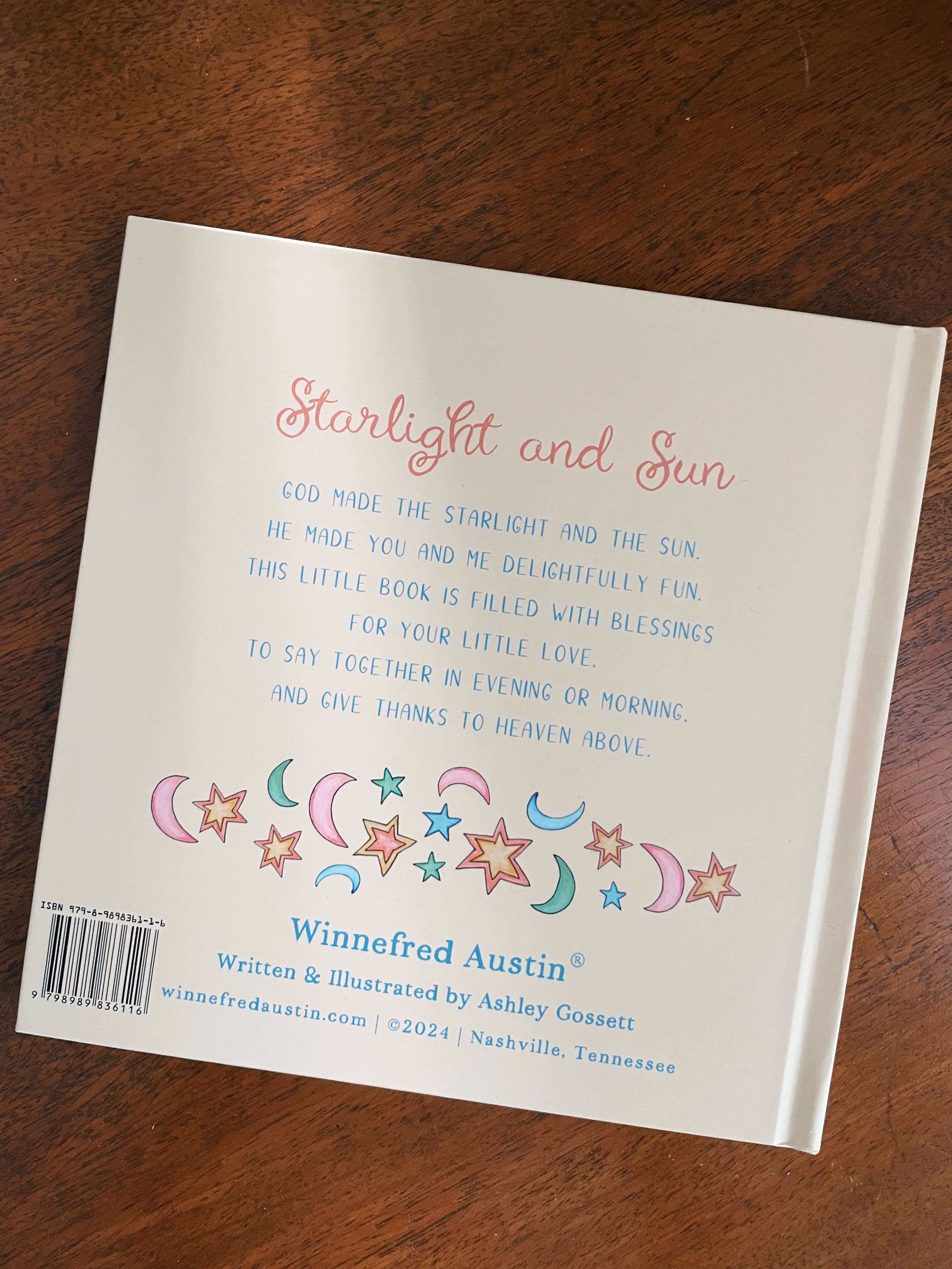 Winnefred Austin - Wholesale Religion - Starlight and Sun - Evening and Morning Blessings Book3