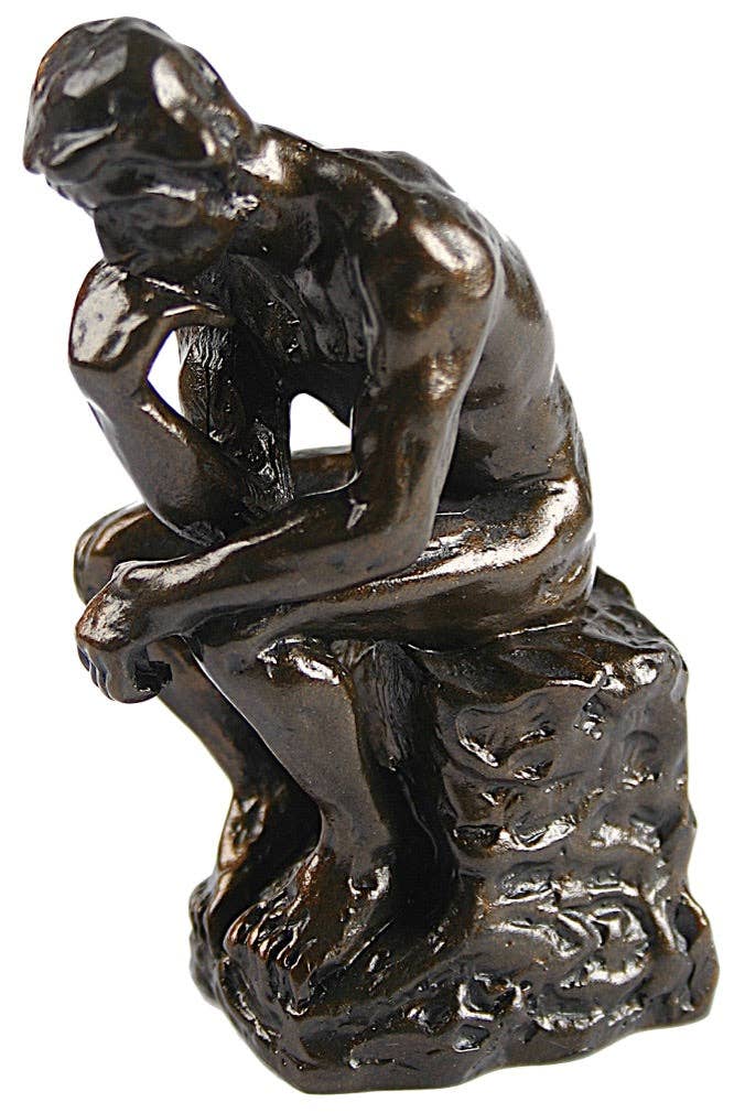 Museum Wholesale Inc - Wholesale Sculpture - Pocket Art Rodin The Thinker Collectible Miniature Museum Figurine1