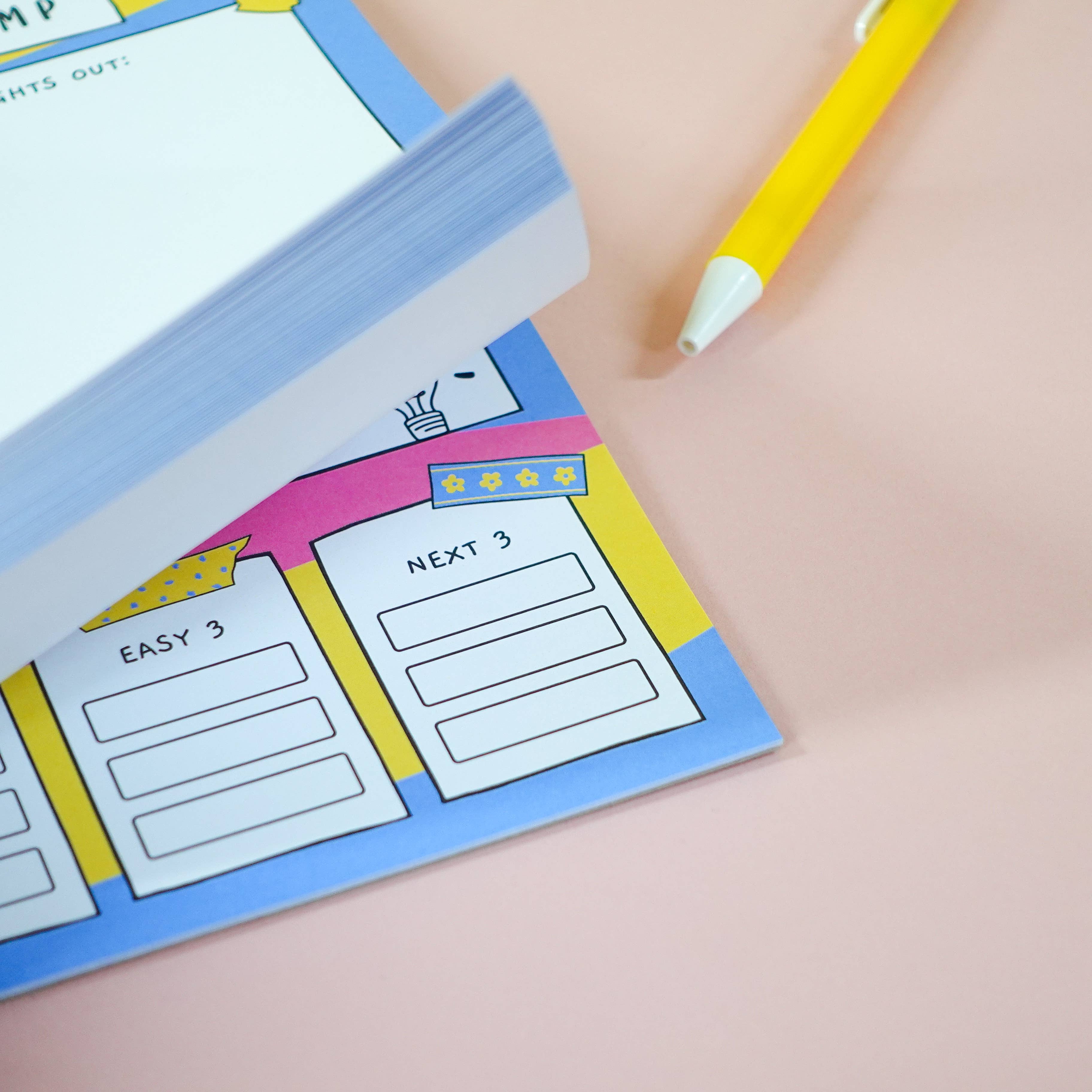 Sunshine Lane - Wholesale Notepad - Brain Dump Notepad - A51