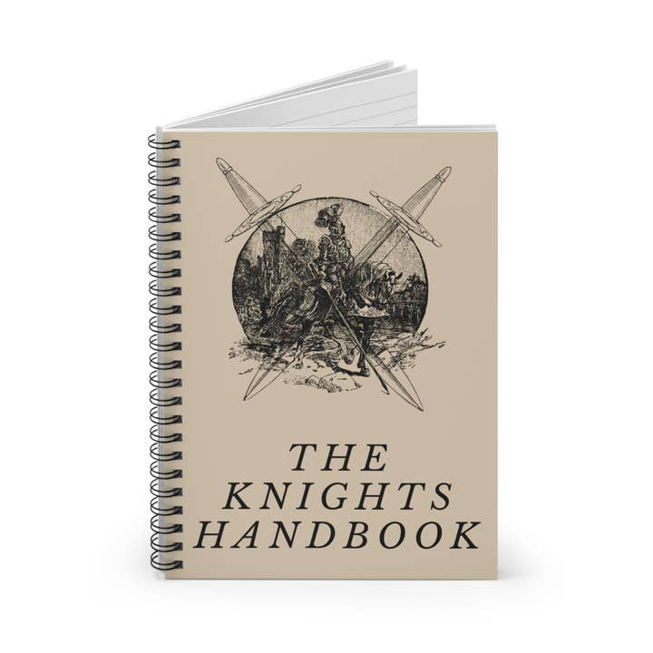 Laney's Castle - Wholesale Notebook - The Knights Handbook Notebook | 6×8 Spiral Adventure Journal1