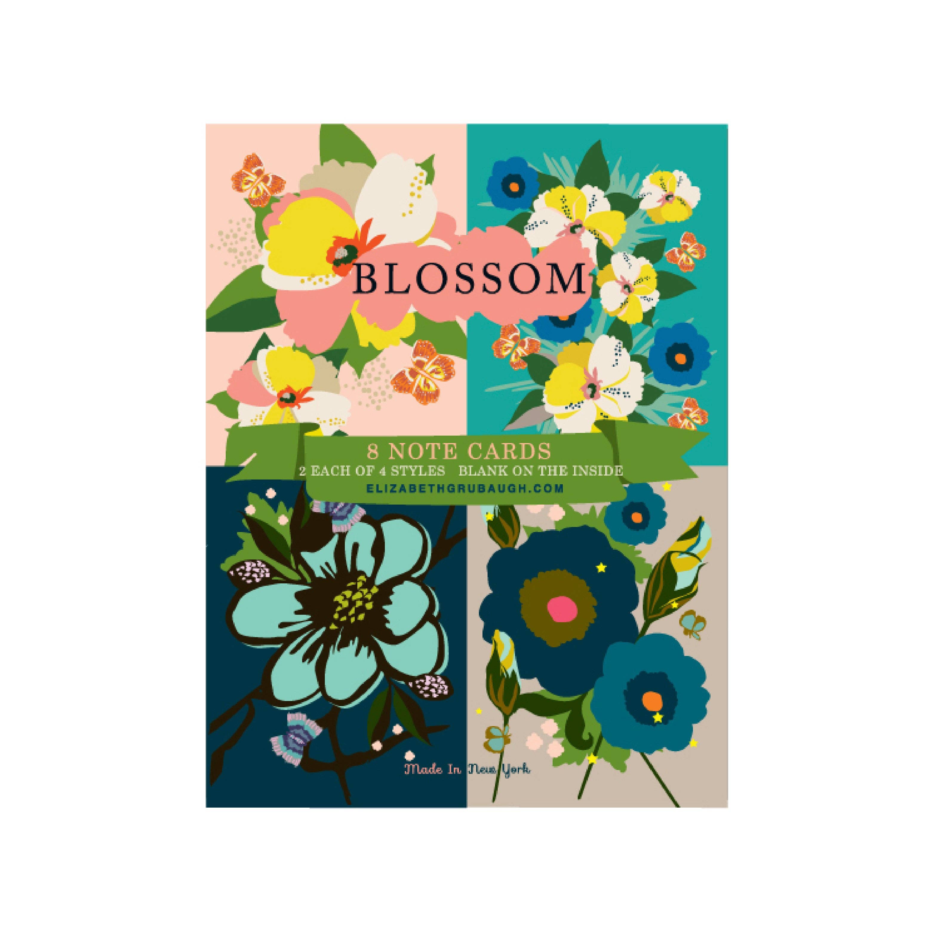 Elizabeth Grubaugh - Wholesale Stationery/Notecard Set - Blossom Mixed Set8
