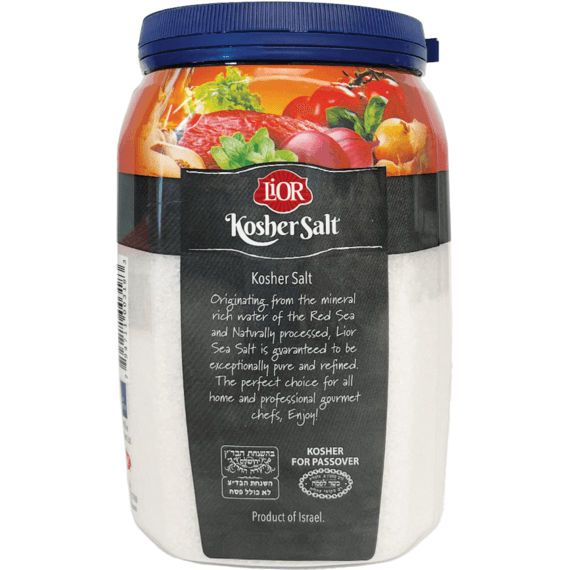 Galil Brands – wholesale Salt – Kosher Salt | Chefs Jar | 35.2 oz | LiOR1
